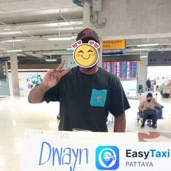 Easy Taxi Pattaya customer – private transfer Bangkok to Pattaya