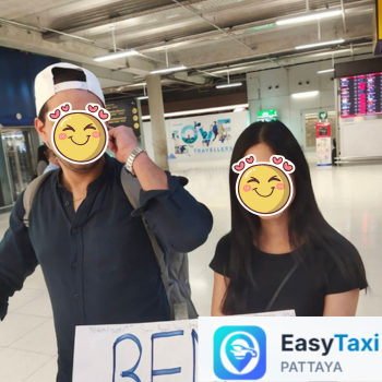 Easy Taxi Pattaya clean fleet vehicle ready for transfer